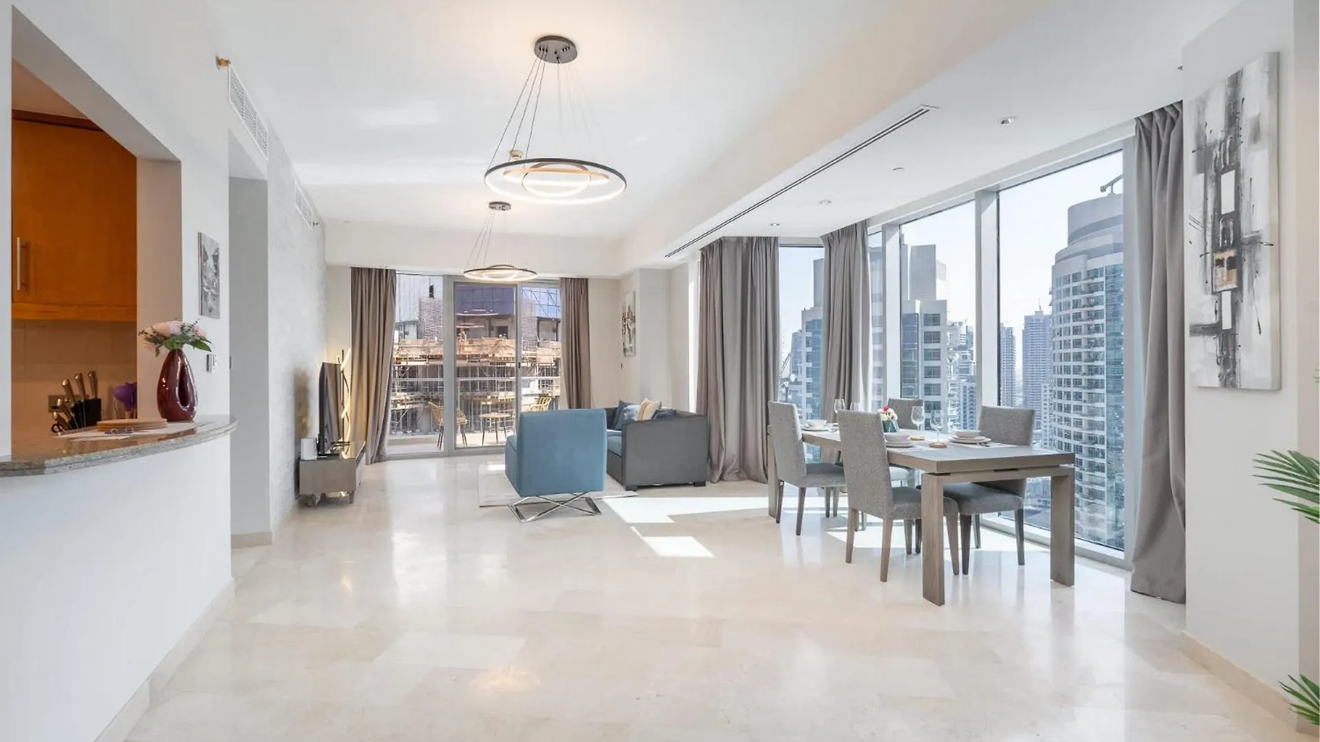 Prime 2Br Family Haven In Dubai Marina Apartment 0*,